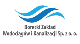 logo boreckiego zakładu wodociągów i kanalizacji